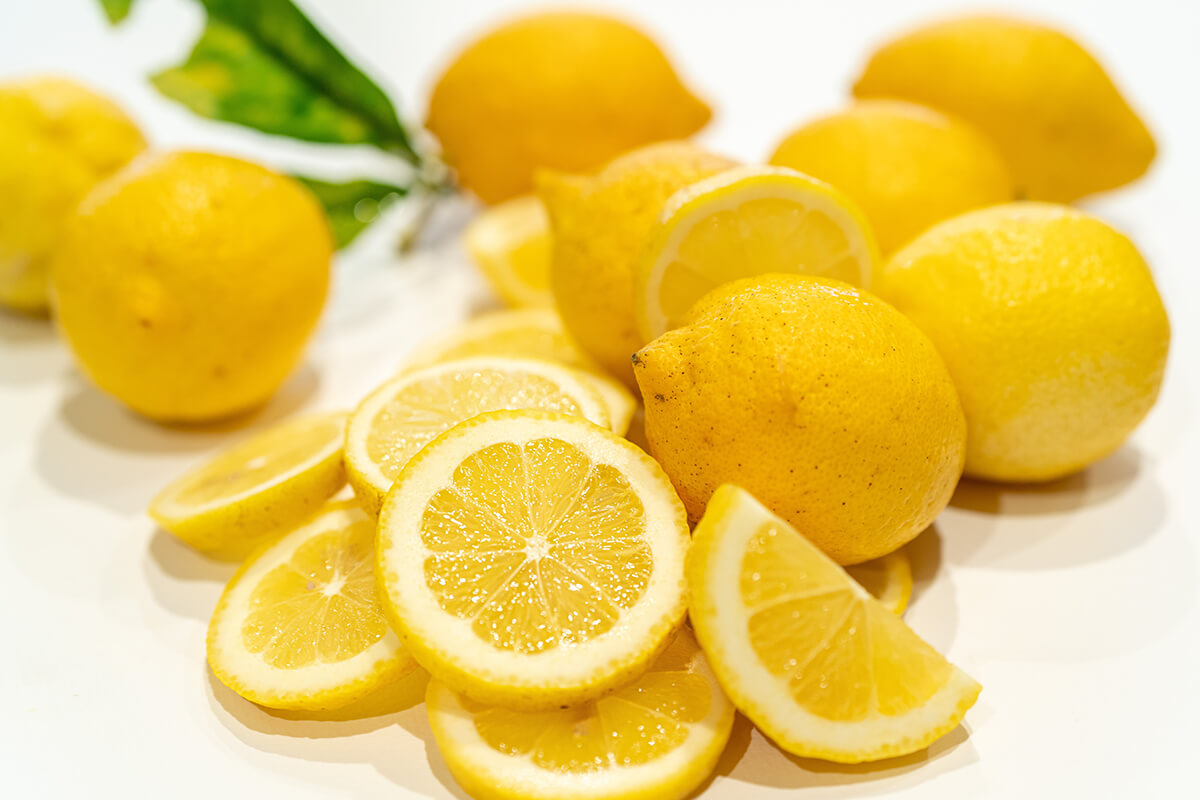 레몬 파운드 케이크 만들기: 레몬