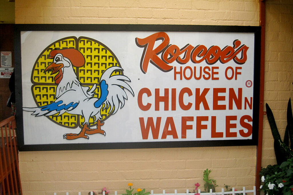 ROSCOE's house of chicken in waffles